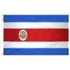 ANNIN FLAGMAKERS 12" x 18" Costa Rica Courtesy Flag -Outdoor Living shop 3841079 1500.24062021050059