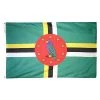 ANNIN FLAGMAKERS 12" x 18" Dominica Courtesy Flag -Outdoor Living shop 3841095 1500.24062021050102