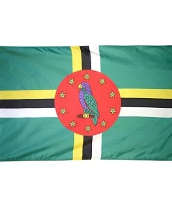 ANNIN FLAGMAKERS 12" x 18" Dominica Courtesy Flag