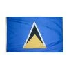 ANNIN FLAGMAKERS 12" x 18" St. Lucia Courtesy Flag 1 ANNIN FLAGMAKERS 12" x 18" St. Lucia Courtesy Flag -Outdoor Living shop 3841228 1500.24062021050121