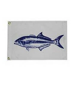 TAYLOR MADE Bluefish Flag, 12" x 18"