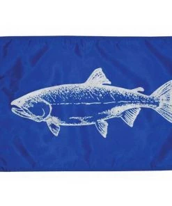 TAYLOR MADE Salmon Novelty Flag, 18"L x 12"W