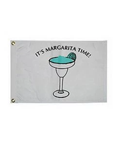 TAYLOR MADE Margarita Time Flag, 12" x 18"