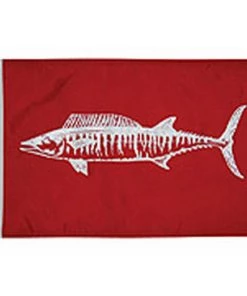 TAYLOR MADE Wahoo Flag, 12 x 18