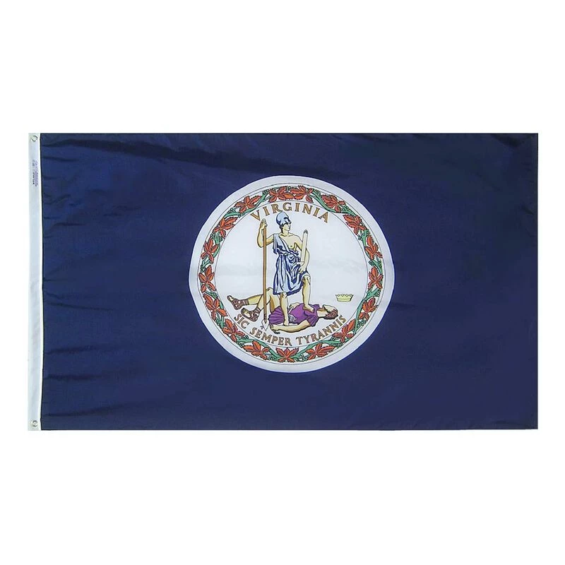 ANNIN FLAGMAKERS 12" x 18" Virginia State Flag 3 ANNIN FLAGMAKERS 12" x 18" Virginia State Flag