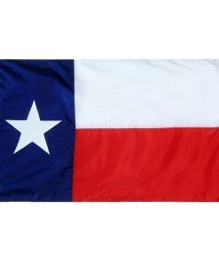 ANNIN FLAGMAKERS 12" x 18" Nylon Texas State Flag