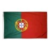 ANNIN FLAGMAKERS 12" x 18" Portugal (no sea) Courtesy Flag -Outdoor Living shop 6668636 1500.24062021050147