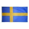 ANNIN FLAGMAKERS 12" x 18" Sweden Courtesy Flag -Outdoor Living shop 6668792 1500.24062021050204