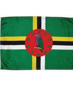 TAYLOR MADE Dominica Courtesy Flag, 12" x 18"