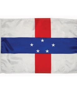 TAYLOR MADE Former Netherlands Antilles Flag, 12" x 18"