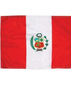 TAYLOR MADE Peru Courtesy Flag, 12" x 18"