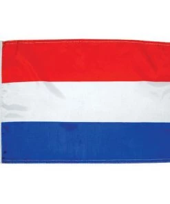 TAYLOR MADE Netherlands Dyed Courtesy Flag, 12" x 18"