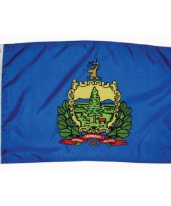 TAYLOR MADE Vermont State Flag, 12" x 18"