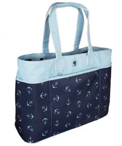 GECKOBRANDS Oversized Beach Tote -Outdoor Living shop P019758879 NAVY BLUE 1500.27082019110027