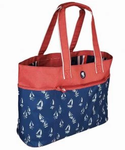 GECKOBRANDS Oversized Beach Tote -Outdoor Living shop P019758879 NAVY SAIL BOAT 1500.20012020113018