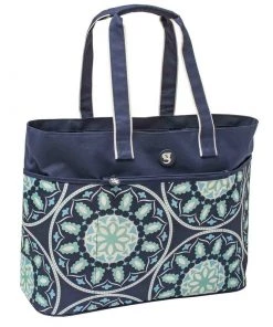 GECKOBRANDS Oversized Beach Tote -Outdoor Living shop P020222162 BLUE MEDALLION 1500.15022021110150