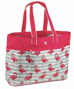 GECKOBRANDS Oversized Beach Tote -Outdoor Living shop P020222162 FLAMINGO STRIPE 1500.15022021110157
