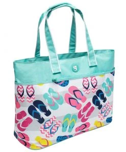 GECKOBRANDS Oversized Beach Tote -Outdoor Living shop P020482022 TEAL