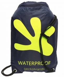 GECKOBRANDS Waterproof Backpack -Outdoor Living shop P020482063 NAVY NEON GREEN 1500.21122021013151